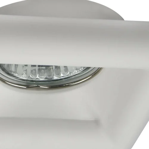 Светильник точечный Gyps DL007-1-01-W Maytoni белый 1 лампа, основание белое в стиле современный  фото 4